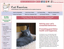 Tablet Screenshot of catfaeries.com